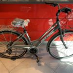 Bicicletta City-Bike “By Molinari “ Donna Alluminio 6 V colore Nero Opaco