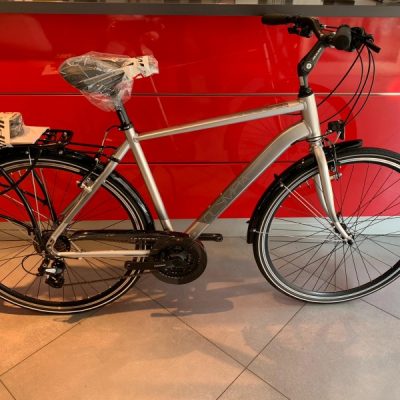 Bicicletta City-Bike Olympia “College 2021 ”Uomo Misura 52 M  colore Argento Opaco Modello 2023
