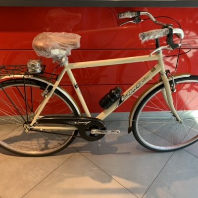 Bicicletta City-Bike “Loris“ Uomo Acciao Vintage colore Beige