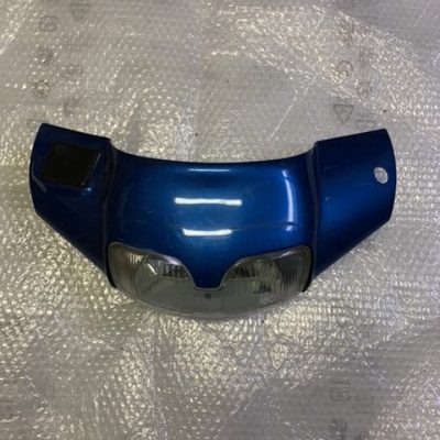 Coprimanubrio Anteriore Porta Fanale Zip RST Prima serie colore Blu lucido , USATO