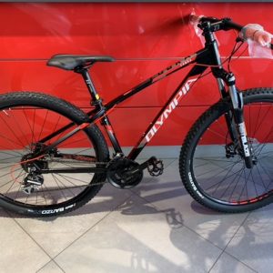 Bicicletta Mtb 29“Olympia Cobra ”Alluminio 24 V Telaio Misura M Nera-Bianca