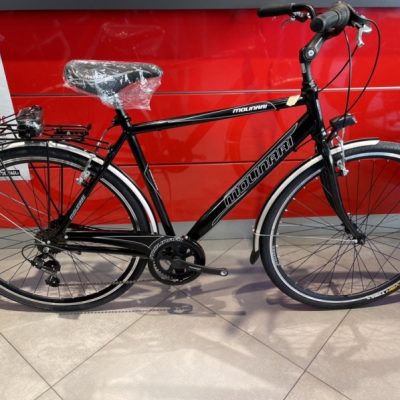 Bicicletta City-Bike “By Molinari “ Uomo Alluminio  6 V Taglia 50 colore Nero Lucido