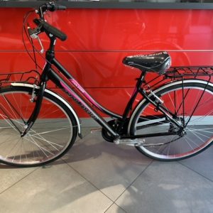 Bicicletta City Bike “ Ego By Molinari 6  Velocita' “,Misura Telaio 52  Alluminio Uomo Colore Antracite-Argento