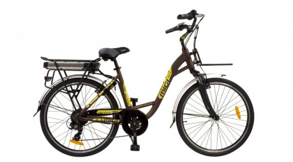 Bicicletta E-Bike Mi.Gi “ Betty 26  Donna " Alluminio Donna Colore Marrone