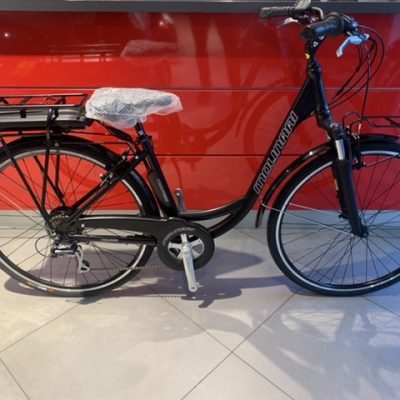 Bicicletta E-Bike City Personalizzate By Molinari 28 Pollice Donna Alluminio  Colore Nero Opaco Batteria 13 A