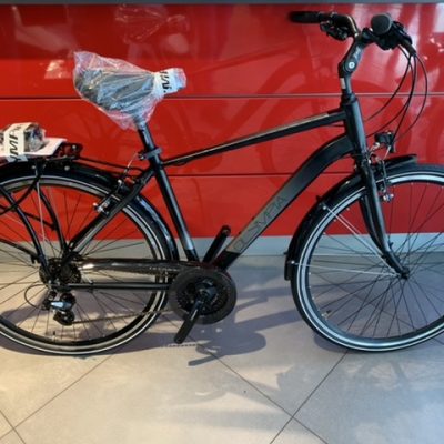 Bicicletta City-Bike Olympia “College 2021 ”Uomo Misura 52 M colore Nero Opaco-Grigia