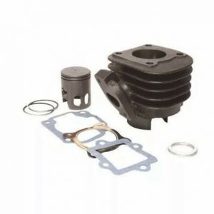 CILINDRO COMPLETO DI PISTONE  50CC MALAGUTI CENTRO CIAK F10 F12 F15 YESTRADAY-SCARABEO MINARELLI ORIZZONTALE , NUOVO