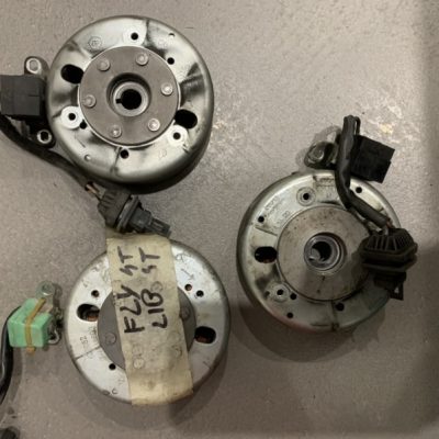 STATORE COMPLETO DI VOLANO ROTORE  PIAGGIO LIBERTY 4 TEMPI -APRILIA SCARABEO MOTORE PIAGGIO  PTT (C37401) 50 04 > , Usato