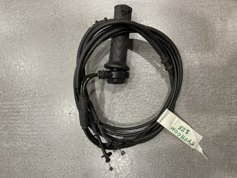 Leva Acceleratore Completa Con Cavo Gas Per Motozappa E Trivella - Expertshop
