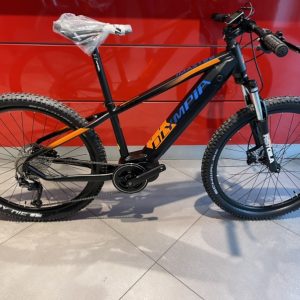 Bicicletta Mtb E-Bike Front  Olympia “Performer 900 2022 ” Batteria 900 Wh Motore 110 Nm Alluminio  Taglia M Colore Argento-Nero