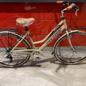 Bicicletta City-Bike “By Molinari “ Donna Alluminio 6  V colore Beige Opaco