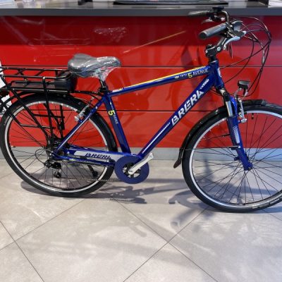 Bicicletta E-Bike BRERA "5TH AVENUE 2022  “Alluminio Uomo Colore BLU LUCIDO MISURA 50, NUOVO