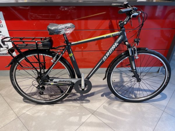 Bicicletta E-Bike BRERA "5TH AVENUE 2022  “Alluminio Uomo Colore ANTRACITE OPSCO MISURA 54, NUOVO