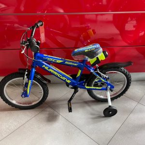 Bicicletta Bimbo Rollmar "HURRICANE  Ruota 16 Pollici"-Acciaio -1 Velocità Colore Giallo-Blu