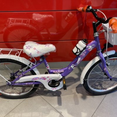 Bicicletta Bimba “BABY BUNNY” "Ruota 20 Pollici" -Acciaio  1 Velocità Colore Viola