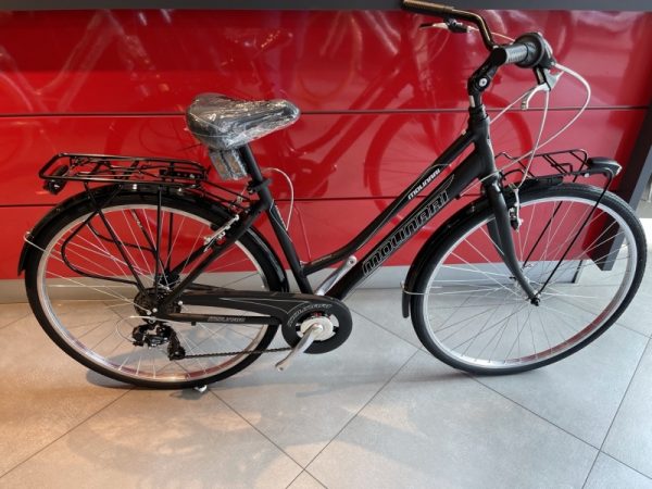 Bicicletta City-Bike “By Molinari “Donna Alluminio 6 V Telaio 46 colore Nero Opaco