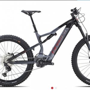 Bicicletta Mtb E-Bike Full Olympia “EX 900 2022 ” Motore Ananda 110 Nm Alluminio  Taglia L Colore Argento-Antracite