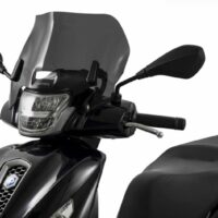 CUPOLINO FUME ‘ SCURO  COMPLETO DI ATTACCHI ISOTTA PIAGGIO MEDLEY 125-150 DAL 2020 CODICE SC4191+A781 NUOVO