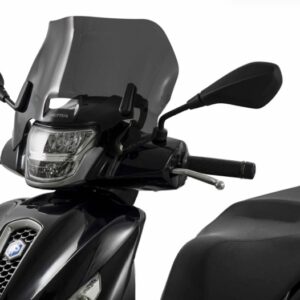 CUPOLINO FUME ' CHIARO  COMPLETO DI ATTACCHI ISOTTA PIAGGIO MEDLEY 125-150 DAL 2020 CODICE SC4191+A781 NUOVO