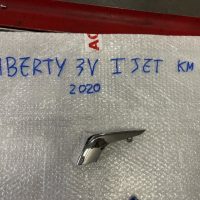 Deflettore Scudo Anteriore Destro cromato Liberty 50-125 IJet 2015-2021 codice 1B001336 Perfetta Come Nuova Km 6000 Originale , USATO