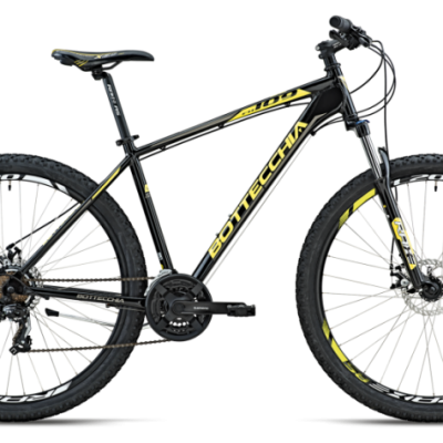 Bicicletta MTB " Bottecchia  109 TY500 DISK MECHANIC 21S 29” Alluminio 21 V Telaio  Misura 53 Nera-Gialla