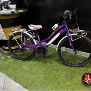 Bicicletta Casadei   Mtb Donna "Lincy" 24 Acciaio 18 V Acciaio Colore Viola