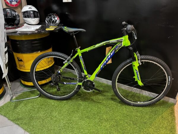 Bicicletta Brera Mtb  "FIRE GTI "Ruota 27.5 Acciaio -18 Velocità ' Grip Taglia 48 Velocità Colore Verde