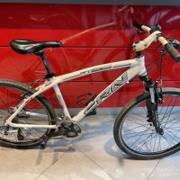 Bicicletta Mbk Alluminio “Carnielli ‘” 26 Alluminio 21 V Uomo Telaio 43 Bianca , USATA