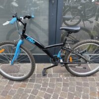 Bicicletta Bimbo Mtb 6 Velocita’ Ruota 24 Pollici” Acciaio  Colore Azzurra -Blu-