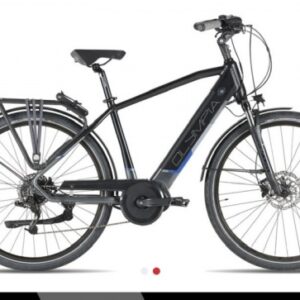 Bicicletta E-Bike Olympia "New Super Magnum 2023  “Alluminio UOMO Colore 16 Antracite Opaco-Nero