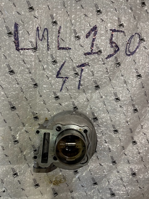 Cilindro Completi di Pistone e Fasce   Originale  Lml Star 151 4 TEMPI USATO PERFETTO