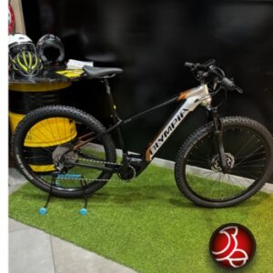 New Bicicletta Mtb  E-Bike Front  Olympia “BLAKE  Edge 900 Olieds Alluminio  Taglia M/L Colore Rossa-Nera-Argento,NUOVA