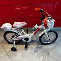 Bicicletta Bimba Casadei  “VENERE BABY BUNNY ”  Ruota 16  Pollici”Acciaio 1 Velocità Colore Bianca