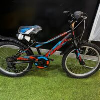 Bicicletta Bimbo Brera”SPIDER Ruota 20 Cambio 6 Velocita’ Colore Nero-Azzurro-Rosso
