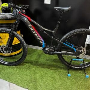 Bicicletta Mtb E-Bike Full Olympia “EX 900 Trail 2023  ” Motore Ananda 100 Nm Alluminio  Taglia L Colore Antracite-Rossa-Azzurro