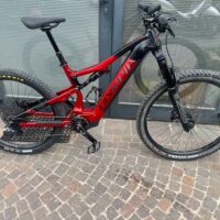 Bicicletta Mtb E-Bike Full Olympia “EX 900 Sport 2022 ” Motore Oli Sport  85 Nm Alluminio  Taglia M Km 5000 Colore Nero-Rossa