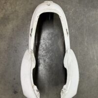 Codone Posteriore Aprilia Scarabeo 50 4 Tempi e 2 Tempi ULTIMA SERIE Colore Bianco Lucido Piaggio  ANTERIORE PERFETTO ,USATO