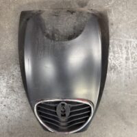  Scudetto Anteriore Scarabeo 50 4 Tempi e 2 Tempi ULTIMA SERIE Colore Nero Opaco Piaggio  ANTERIORE PERFETTO ,USATO