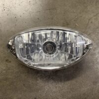  Fanale Anteriore Scarabeo 50 4 Tempi e 2 Tempi ULTIMA SERIE Colore Bianco Lucido Piaggio  ANTERIORE PERFETTO ,USATO