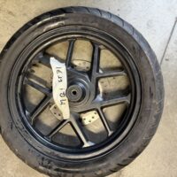 Ruota anteriore completa di disco e gomma  per bauletto originale  NIU NQI-MQI GT 4831 70 km/h ELETTRICO , usato